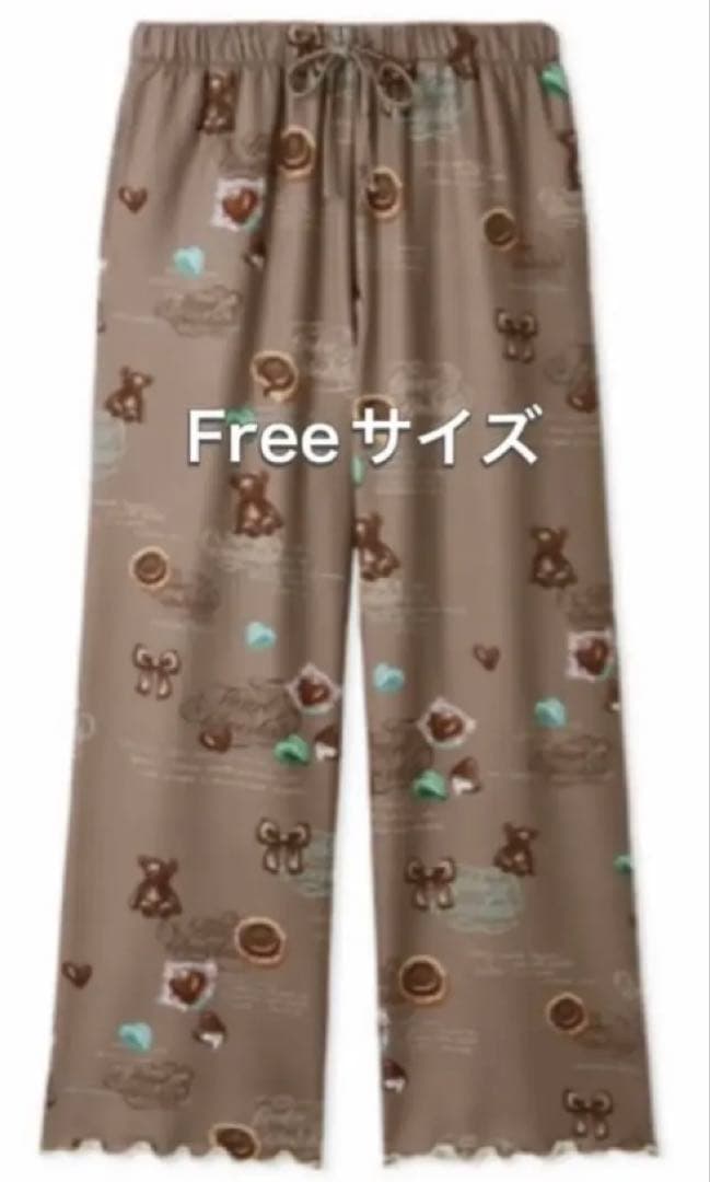 SNIDEL  チョコボタンカーディガン＆チョコシャツ＆ロングパンツ