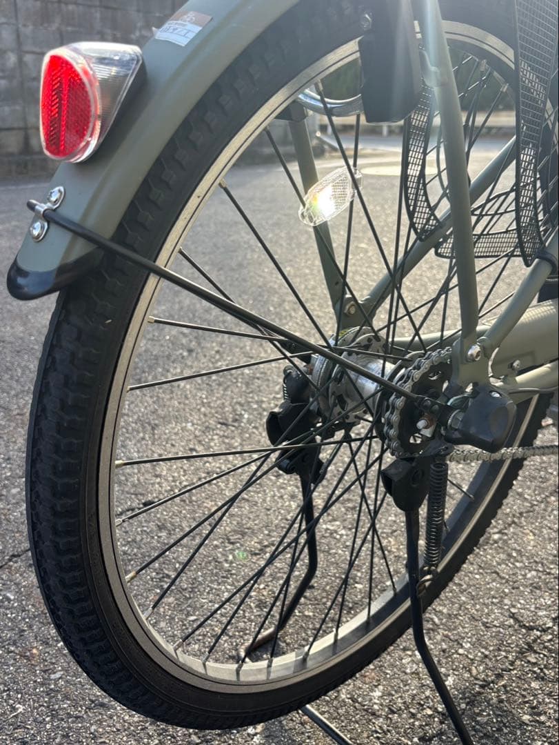 葉っぱ BE-ELST636 電動アシスト自転車　滋賀県