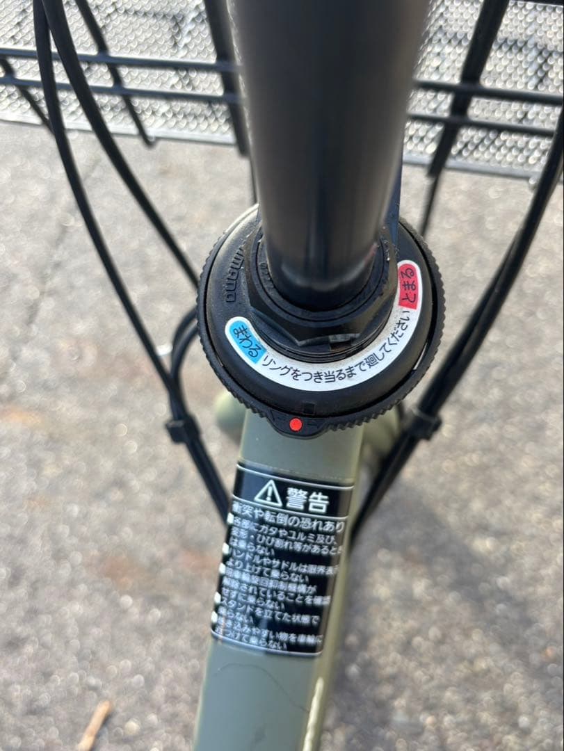 葉っぱ BE-ELST636 電動アシスト自転車　滋賀県