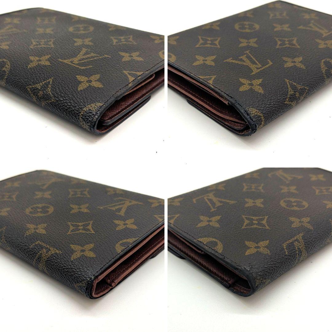 ルイヴィトン モノグラム エテュイ パピエ 三つ折り財布 B51