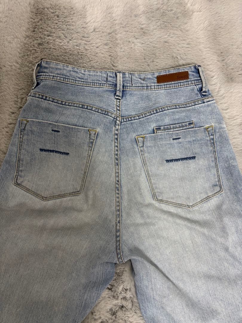 【美品】YANUK ヤヌーク　 LEA COF　ストレートデニム　24インチ