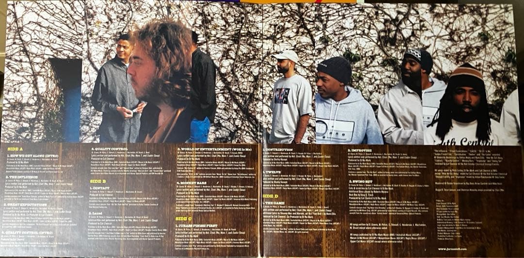 【USオリジナル盤2LP】Jurassic 5 Quality Control