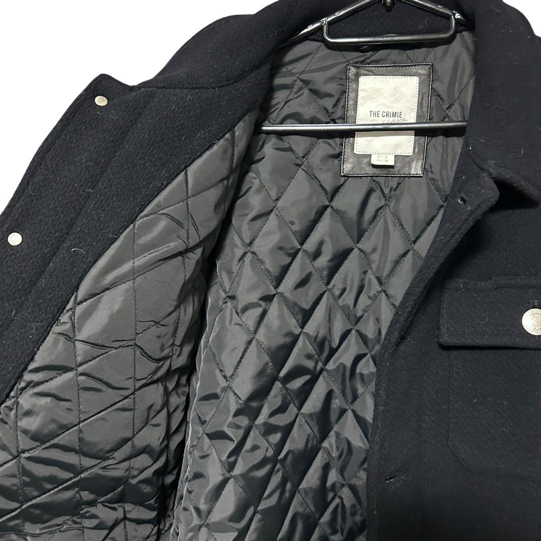 ジャケット・アウター CRIMIE WOOL SHIRT JACKET size L