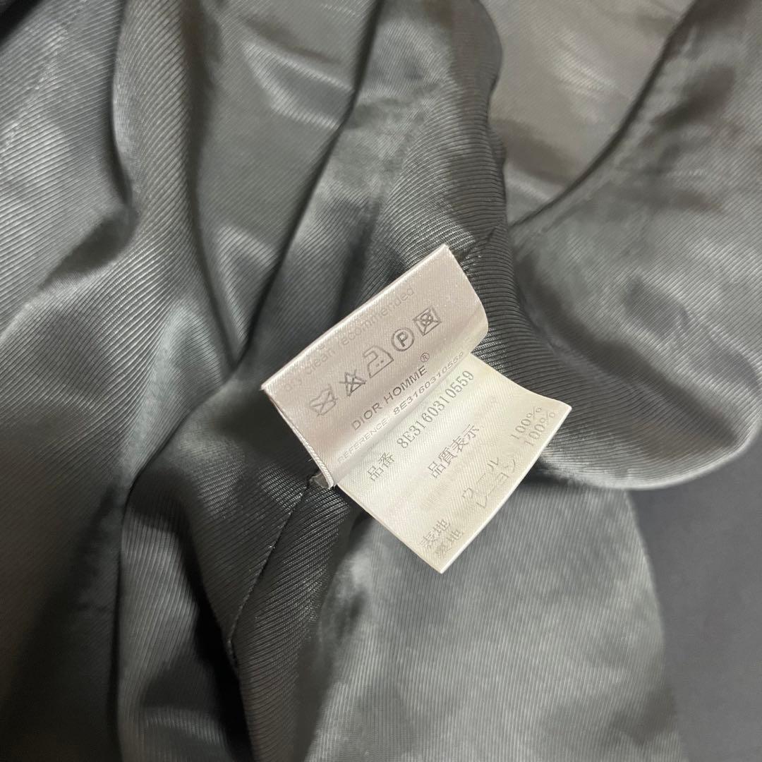 希少 Dior HOMME ジレ ベスト ブラック 黒 44 S