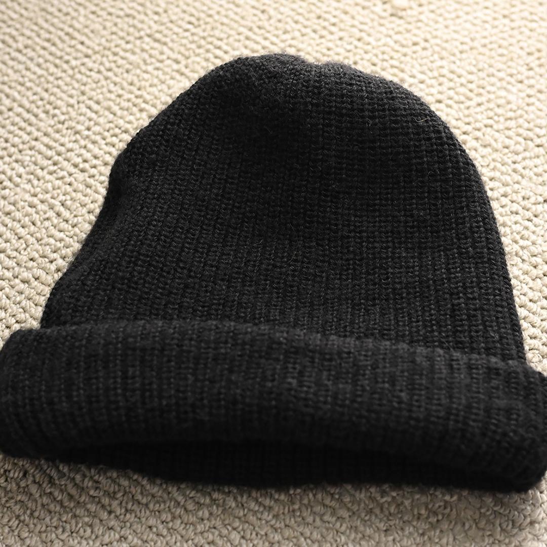 CHALLENGER BAR LOGO KNIT CAP ブラック