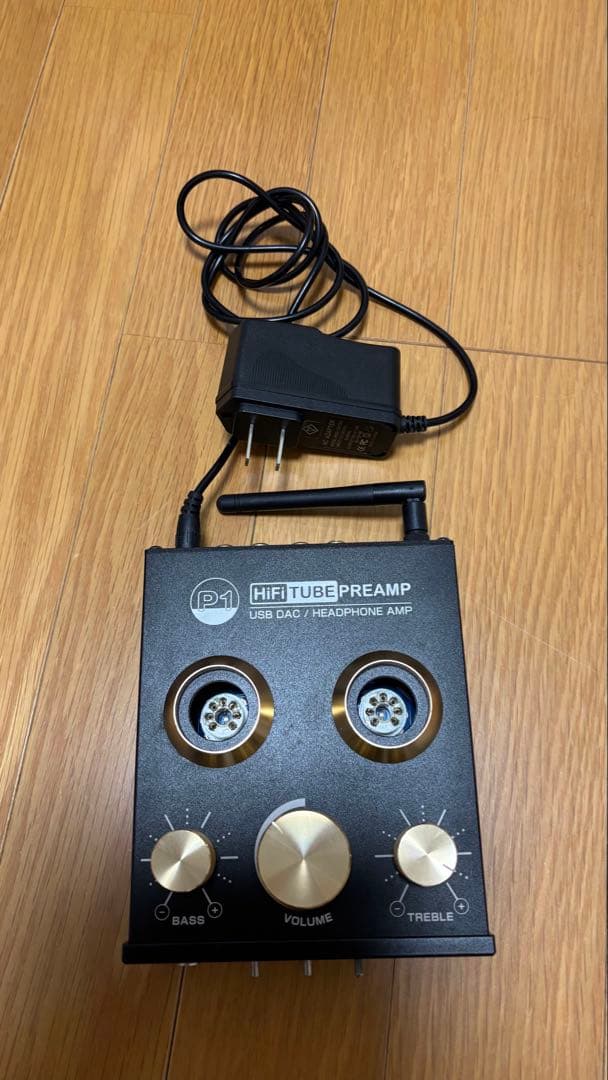 動作不明　Douk Audio P1 HiFi真空管プリアンプ