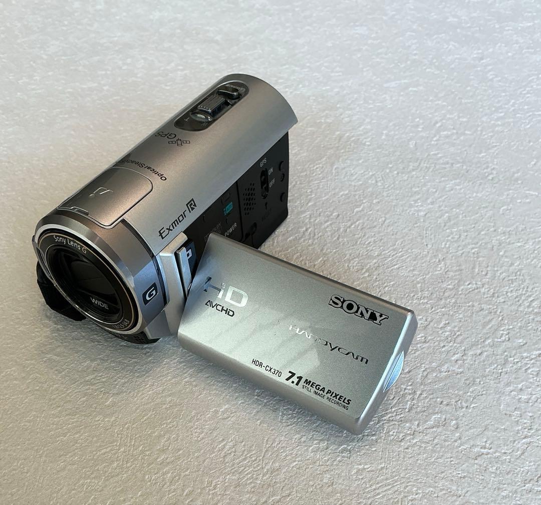 SONY HDR-CX370Vビデオカメラ 本体