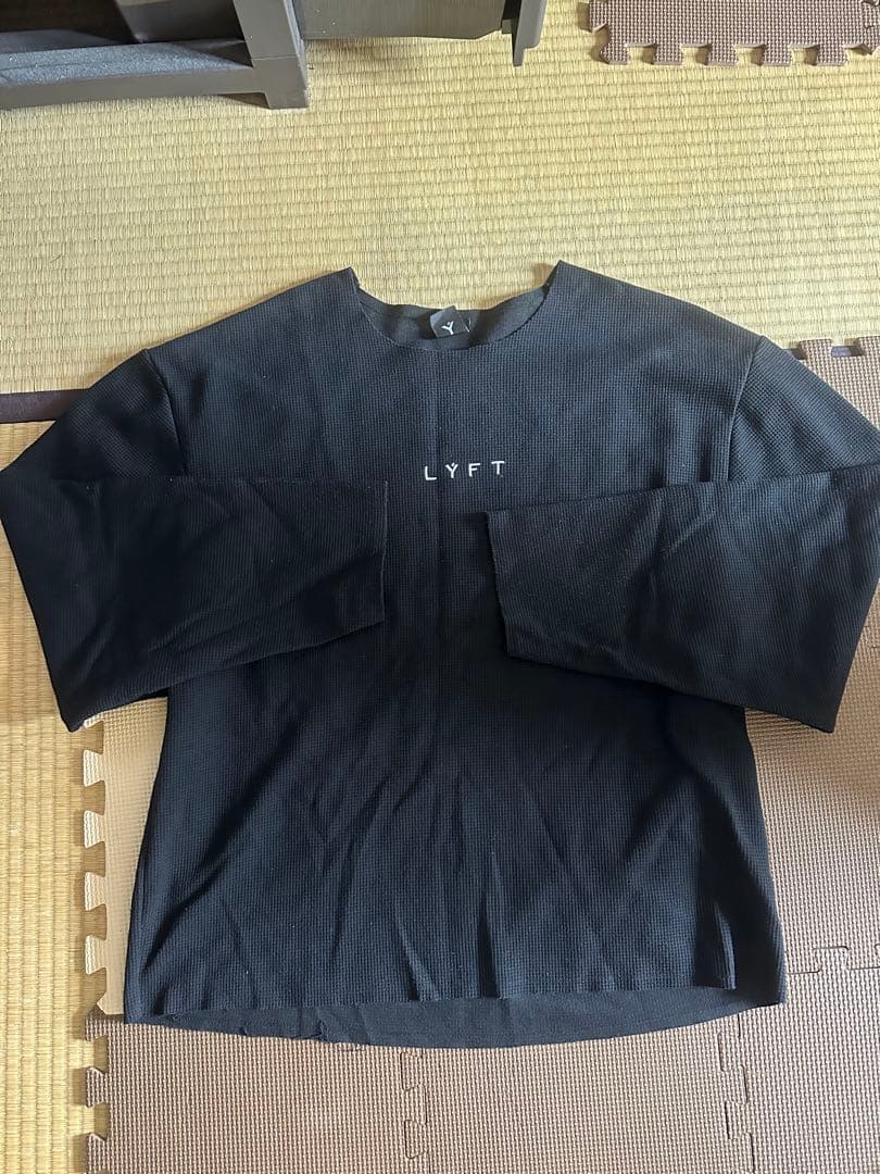 トップス LYFT KNIT LIKE LOOSE SWEAT SHIRT