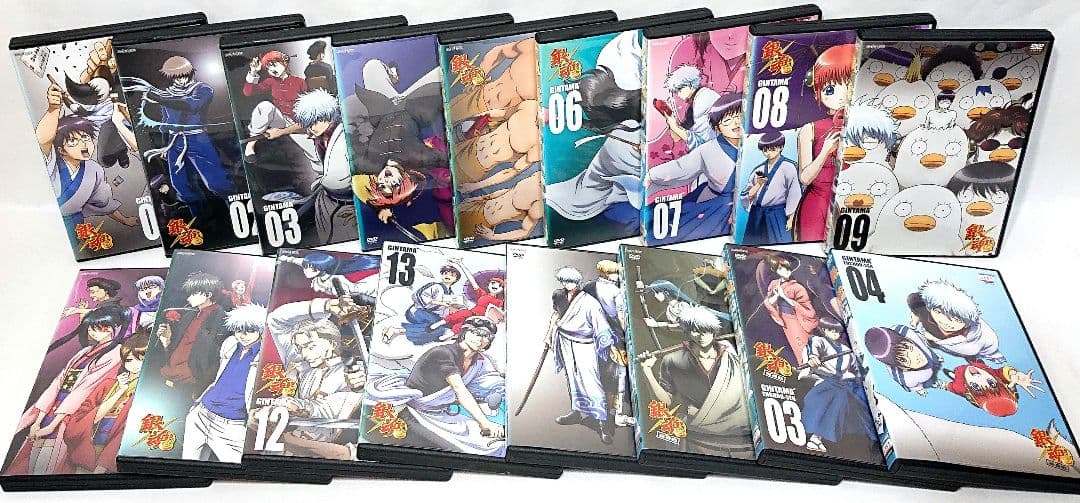 銀魂【DVD】シリーズ全100巻+劇場版/ジャンプアニメツアー 4作品