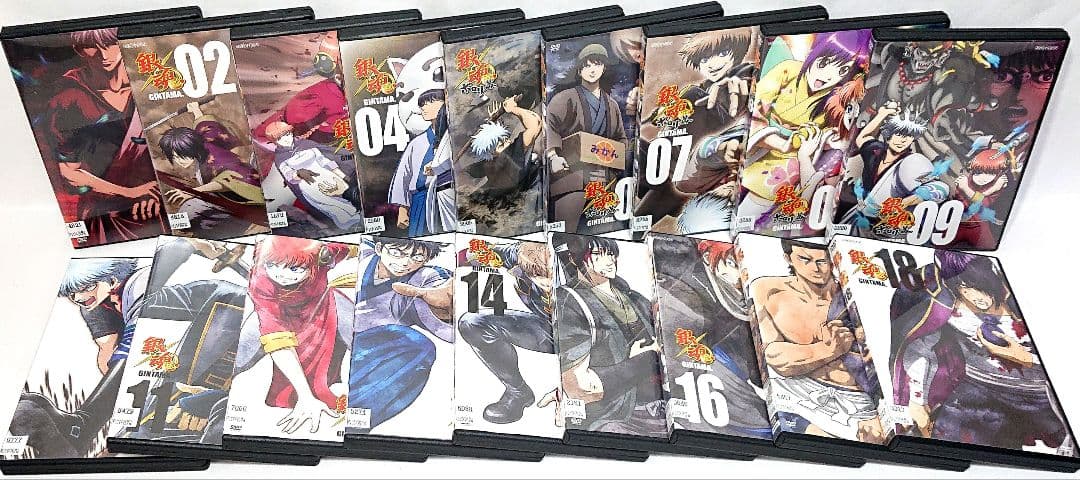 銀魂【DVD】シリーズ全100巻+劇場版/ジャンプアニメツアー 4作品