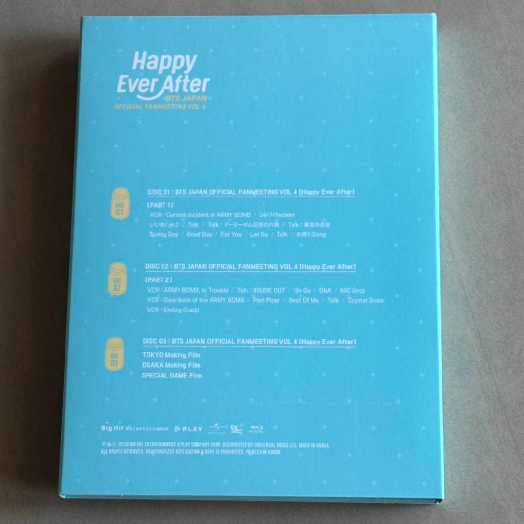 K-POP・アジア BTS Happy Ever After Blue-ray