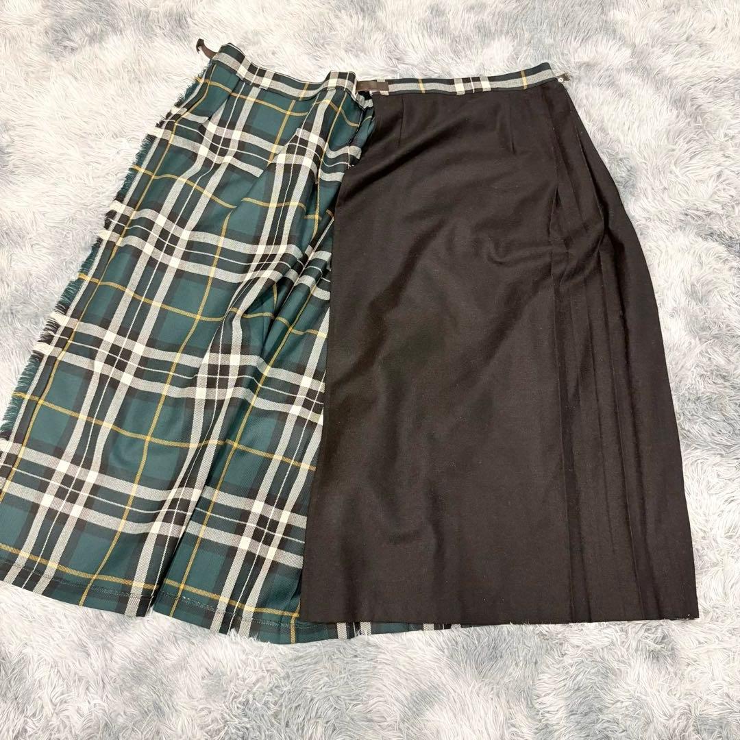 O’NEIL of DUBLIN オニールオブダブリンチェック　プリーツスカート