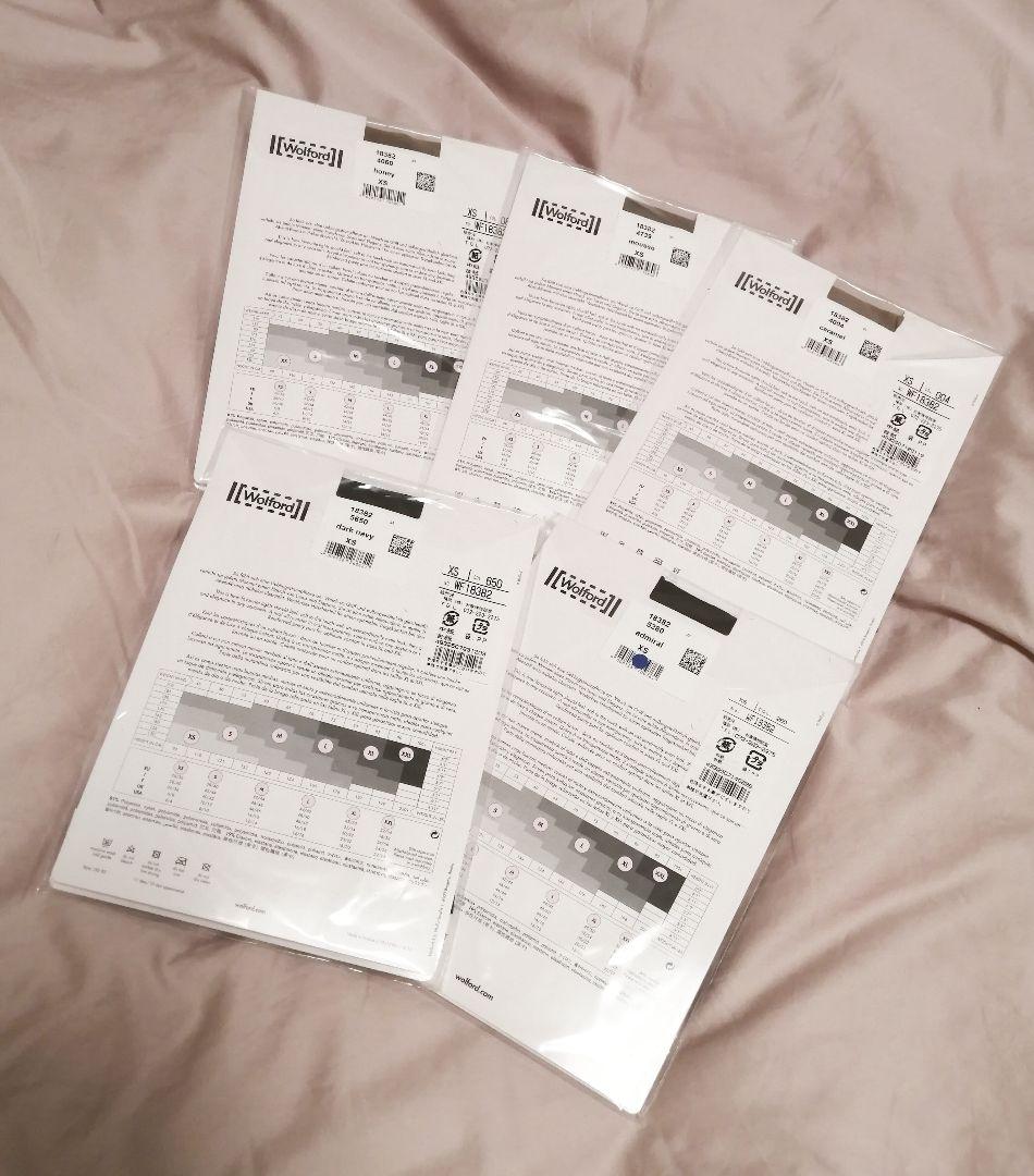✅️お勧め✨️Wolford Individual 10*タイツ5セット*XS