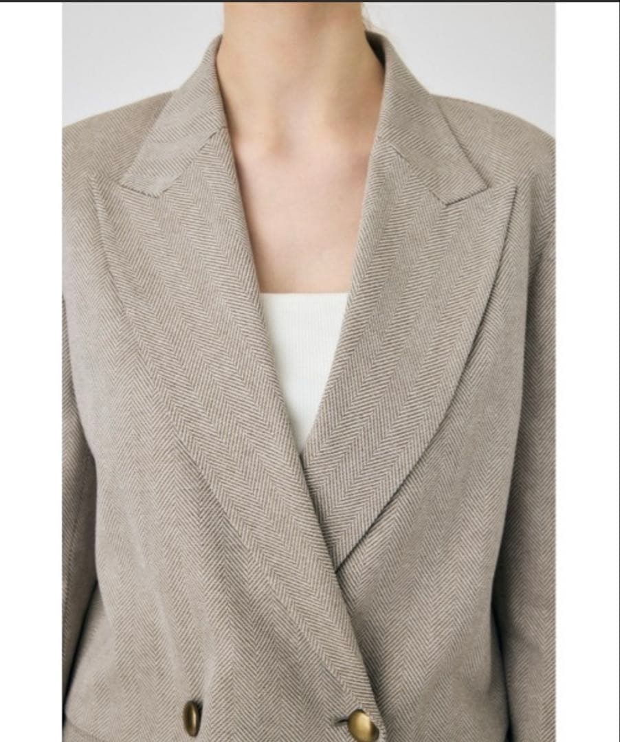 2025年購入　MOUSSY DOUBLE BREASTED ブレザー