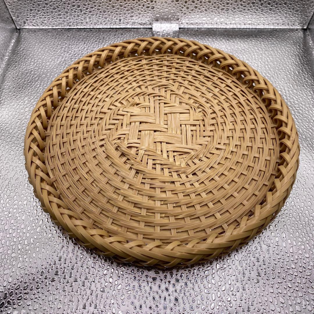 【ハンドメイド】5枚組　国産竹使用・職人手作り 竹ざる