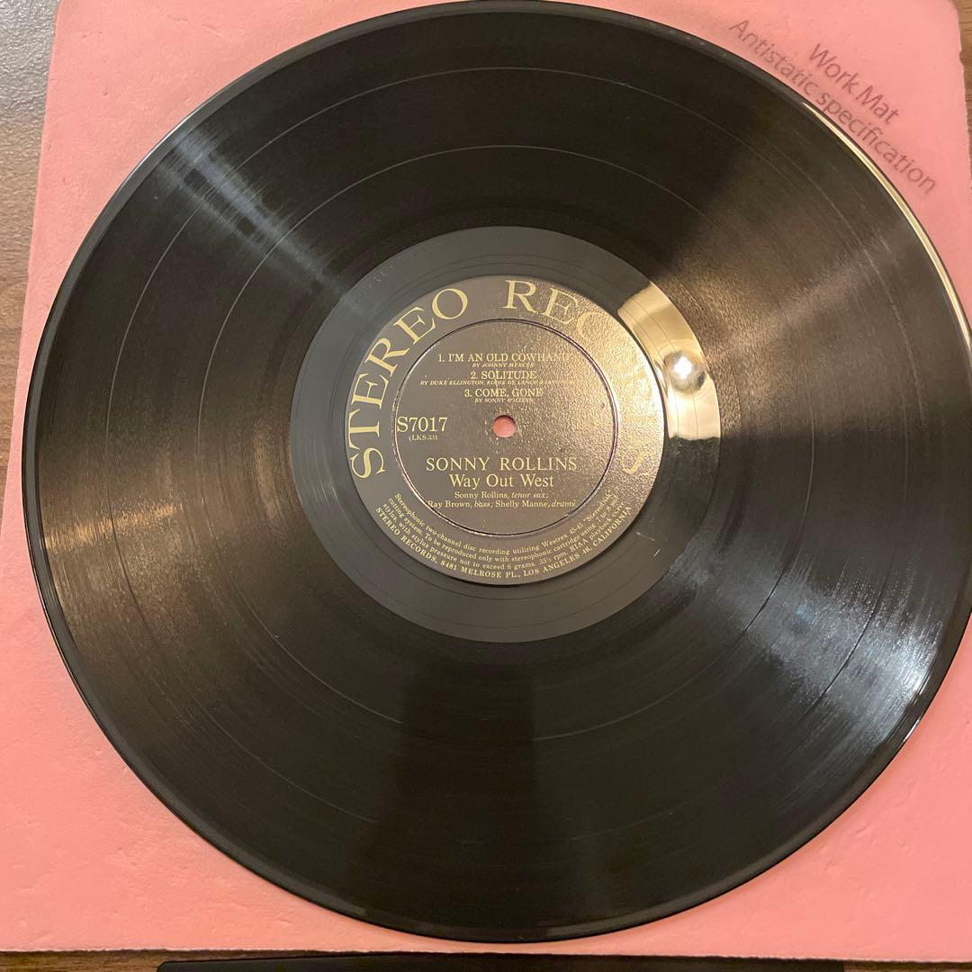 ソニーロリンズ　マト1 MONO USオリジナル DG ジャズ　レコード　LP