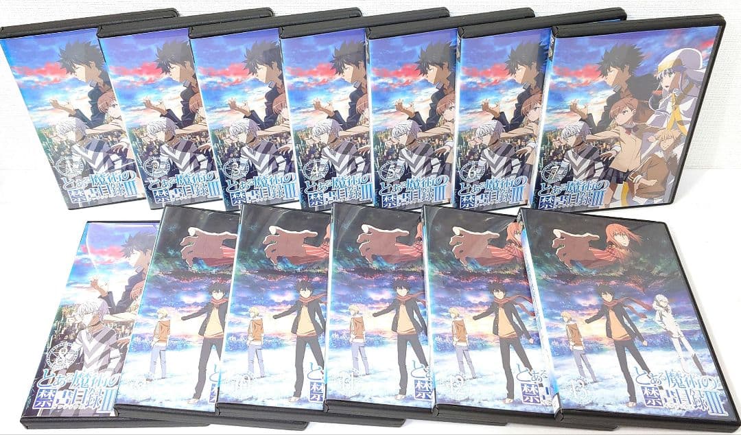 とある魔術の禁書目録【1期+2期+3期+劇場版】DVD 全30巻 セット