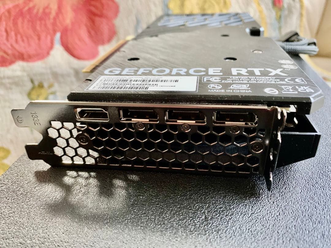 Palit GeForce RTX4070Super Dual12G 動作確認済