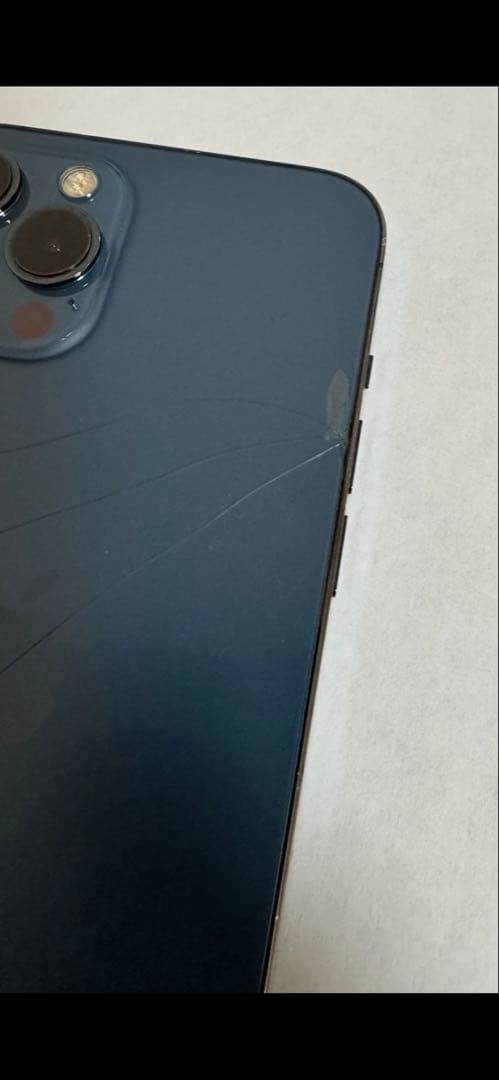 iPhone 12 Pro Max 128GB【動作良好・画面傷なし・背面割れ】