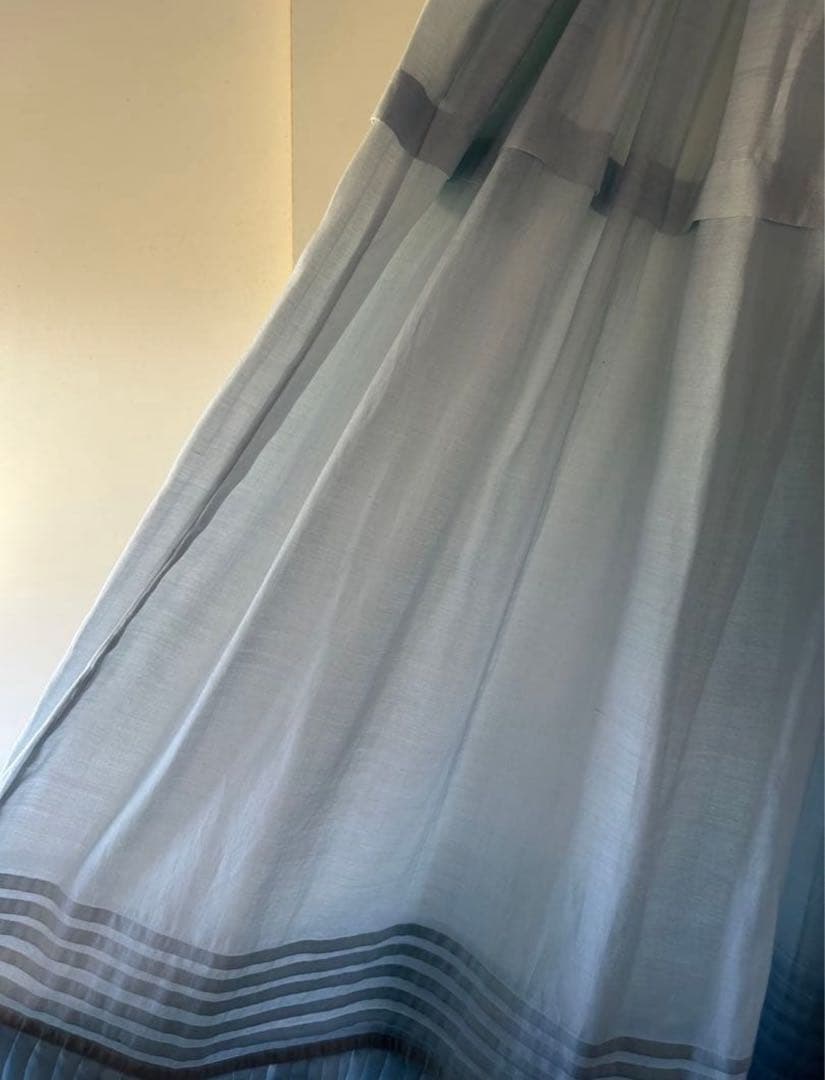 bunon ブノン　 Cotton Silk Gather TuckSkirt