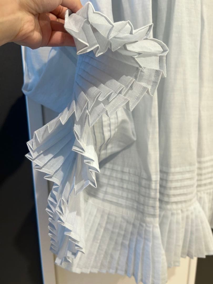 bunon ブノン　 Cotton Silk Gather TuckSkirt