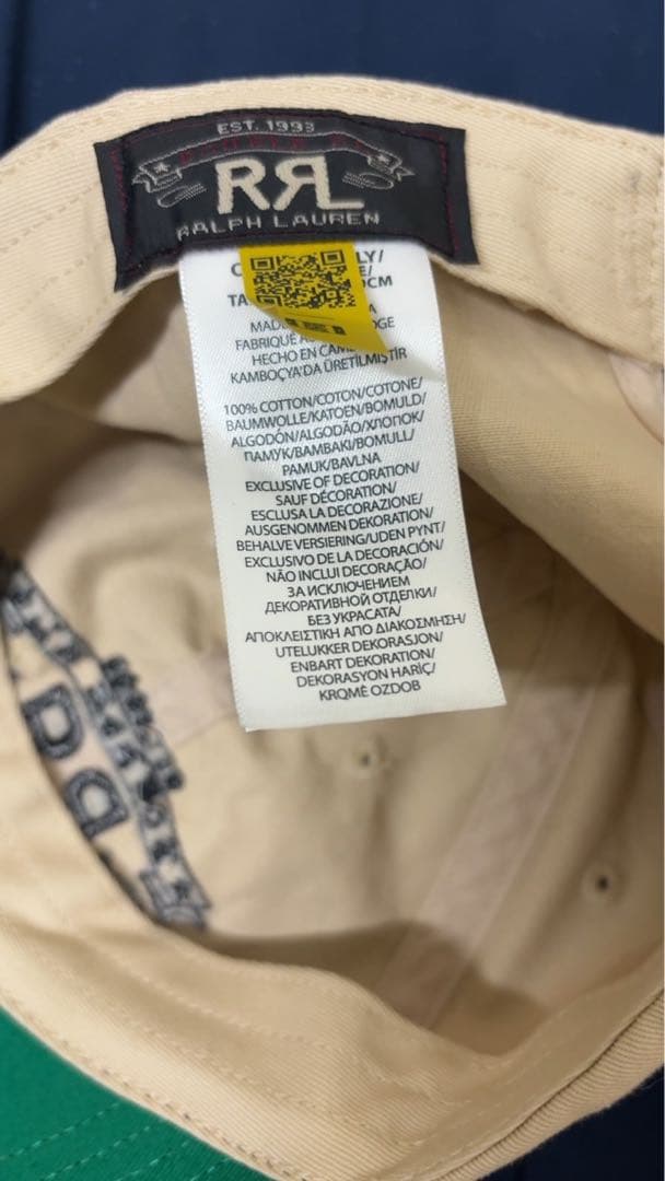 RRL キャップ