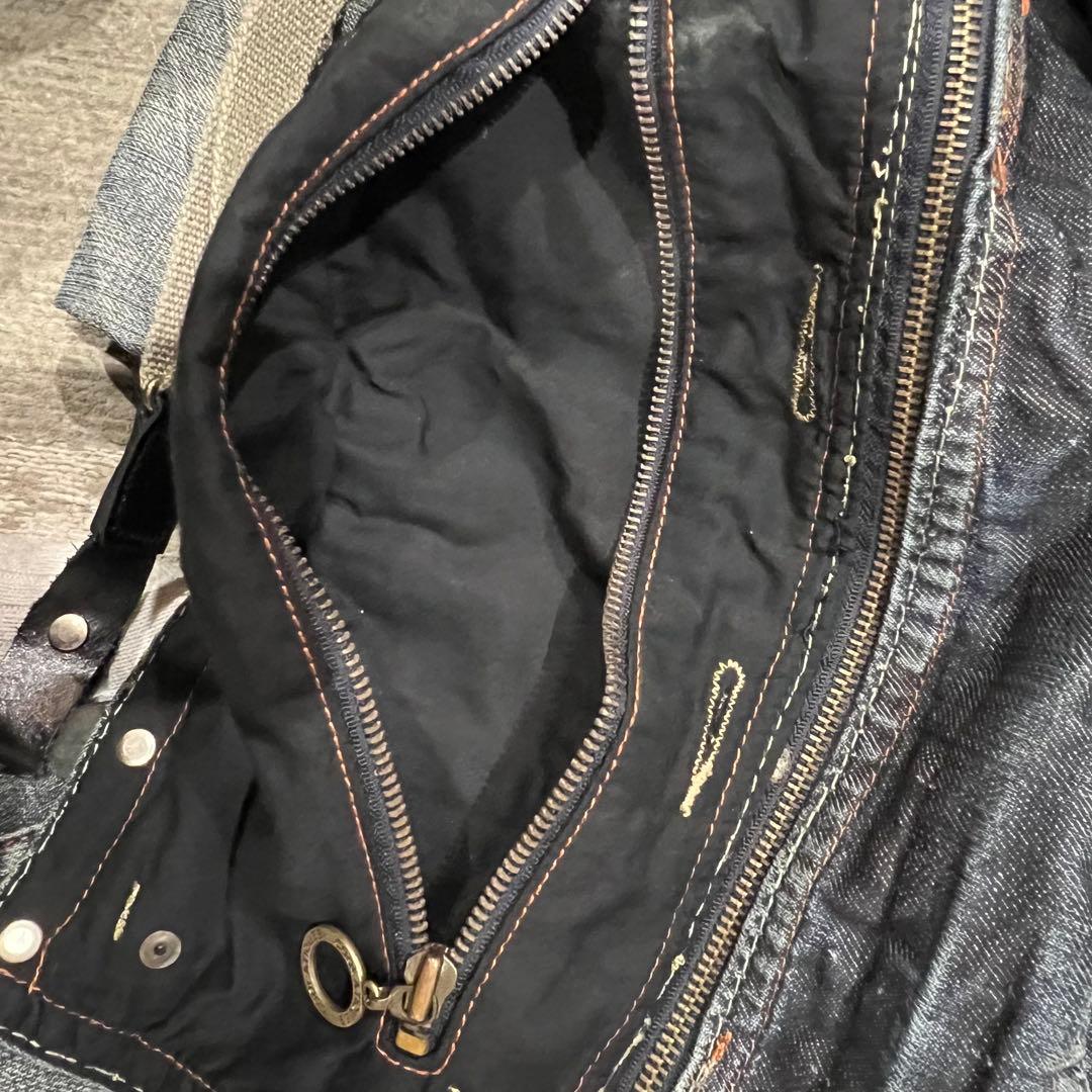 ⭐️美品　激レア⭐️ヴィンテージ　デニム オーバーオール　スカル　COOLA