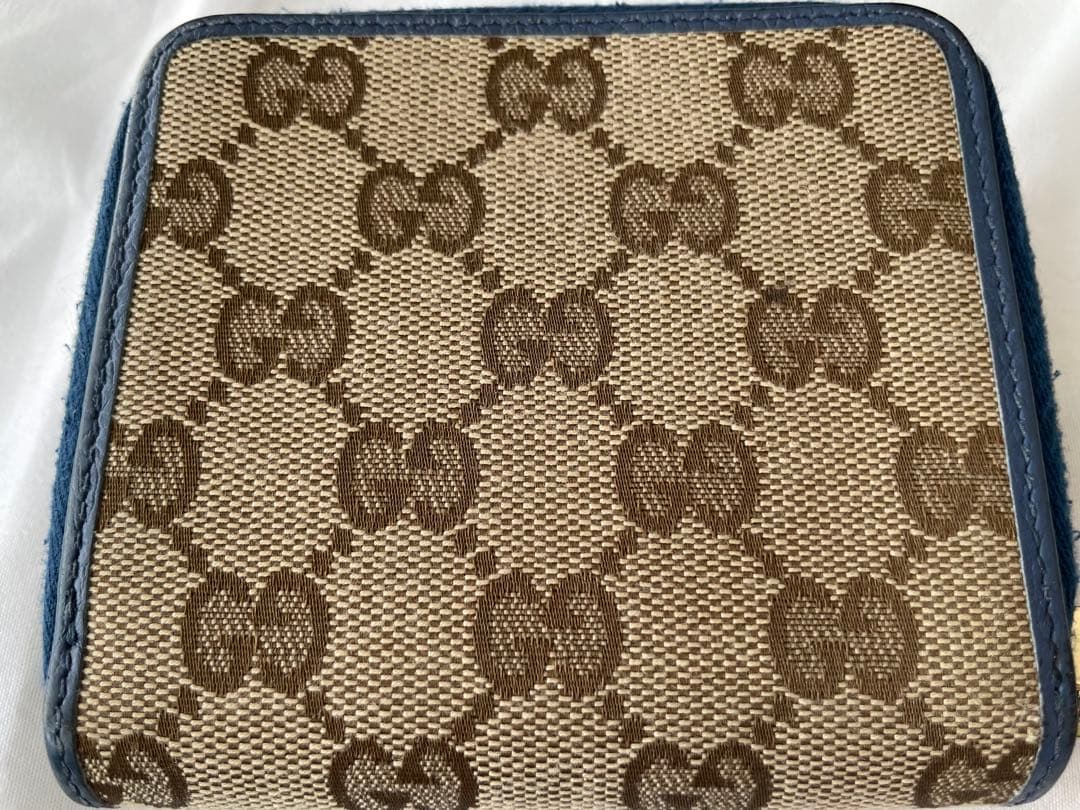 GUCCI GGパターン二つ折り財布