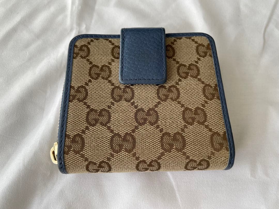 GUCCI GGパターン二つ折り財布