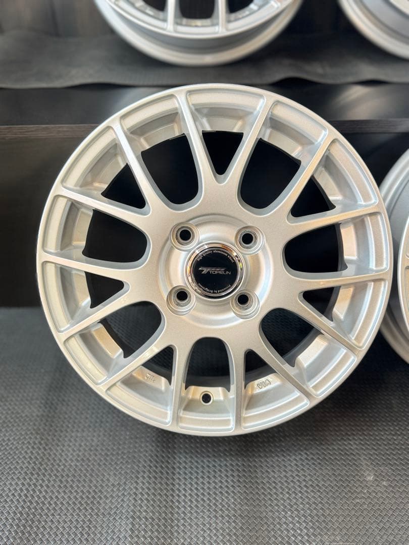 BSホイール TOPRUNM7 14×4.5J 4-100 軽コンパクトカー等