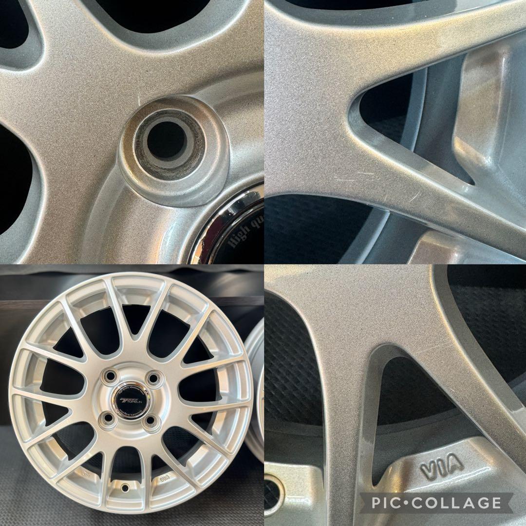 BSホイール TOPRUNM7 14×4.5J 4-100 軽コンパクトカー等