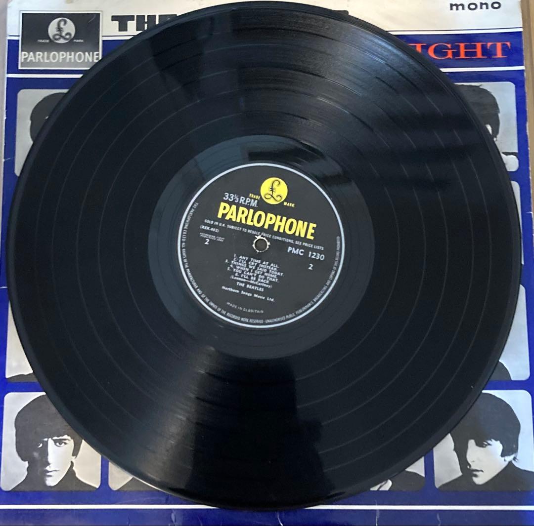 稀少UKオリジナルBeatlesハードデイズナイトビートルズレコード