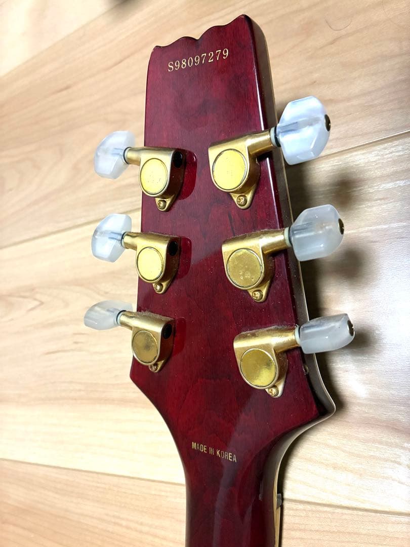 【Aria proⅡ⭐︎セミアコ】(ギター本体)TA?中古品⭐︎音出しokセミホロウ