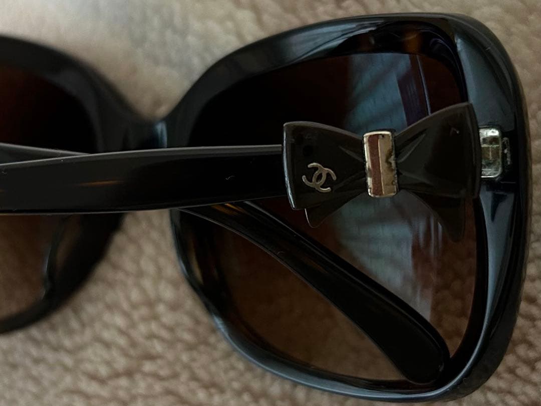 CHANEL シャネル　リボンサングラス　5171A 714/3B べっこう風