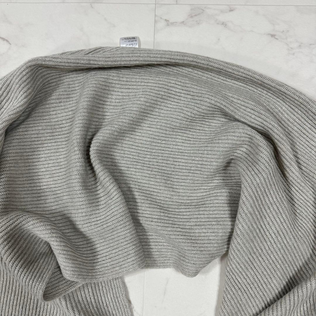 【美品】近年モデル Ballsey セーブル　カシミヤストール　S相当　羽織