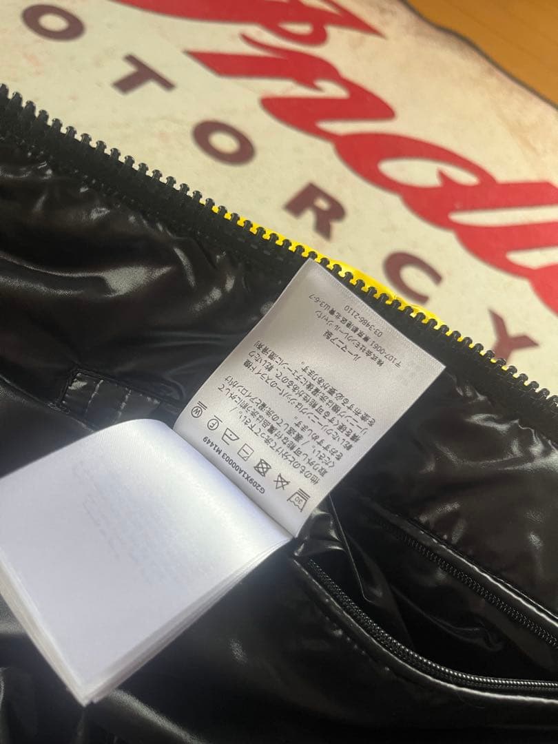 MONCLER GENIUS イエローダウンジャケット これ以上値下げはしません