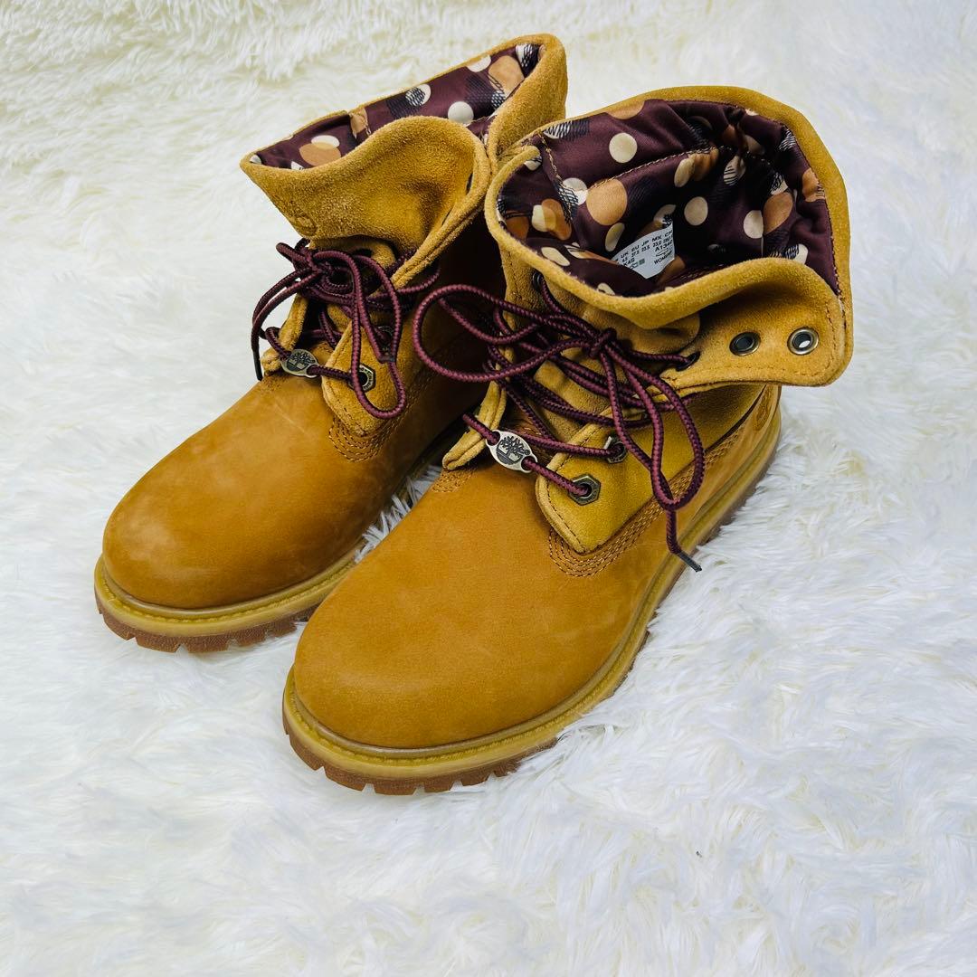 未使用 Timberland オーセンティックス ロールトップ ブーツ 23.5