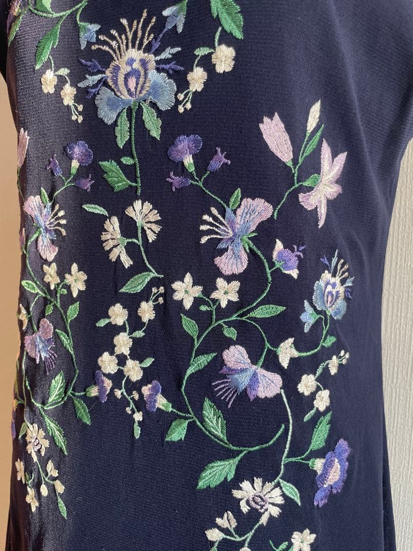 【20周年記念モデル】VIVIENNE TAM 刺繍 チャイナドレス ワンピース