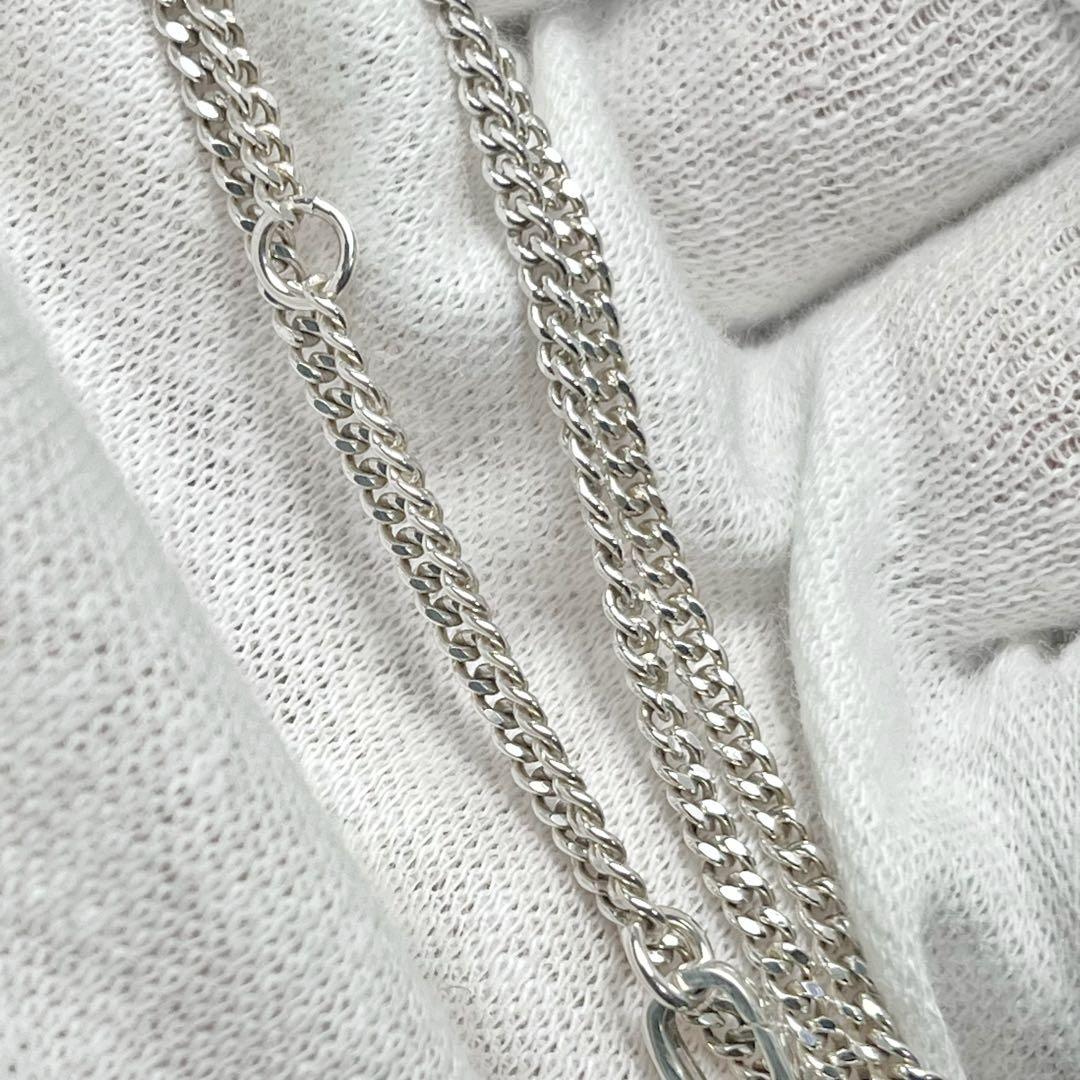 美品　GUCCI 2ミリ喜平チェーンネックレス