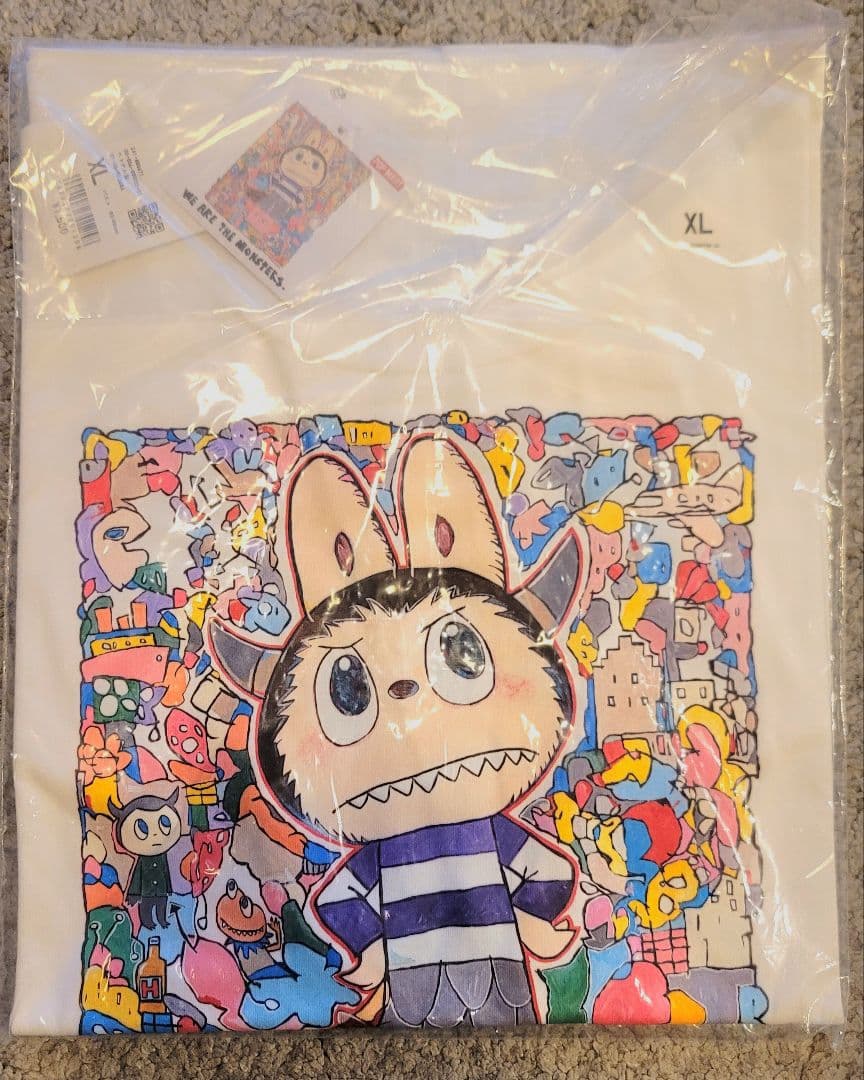 【XL】UNIQLO POPMART ラブブ Tシャツ ユニクロ 4枚セット