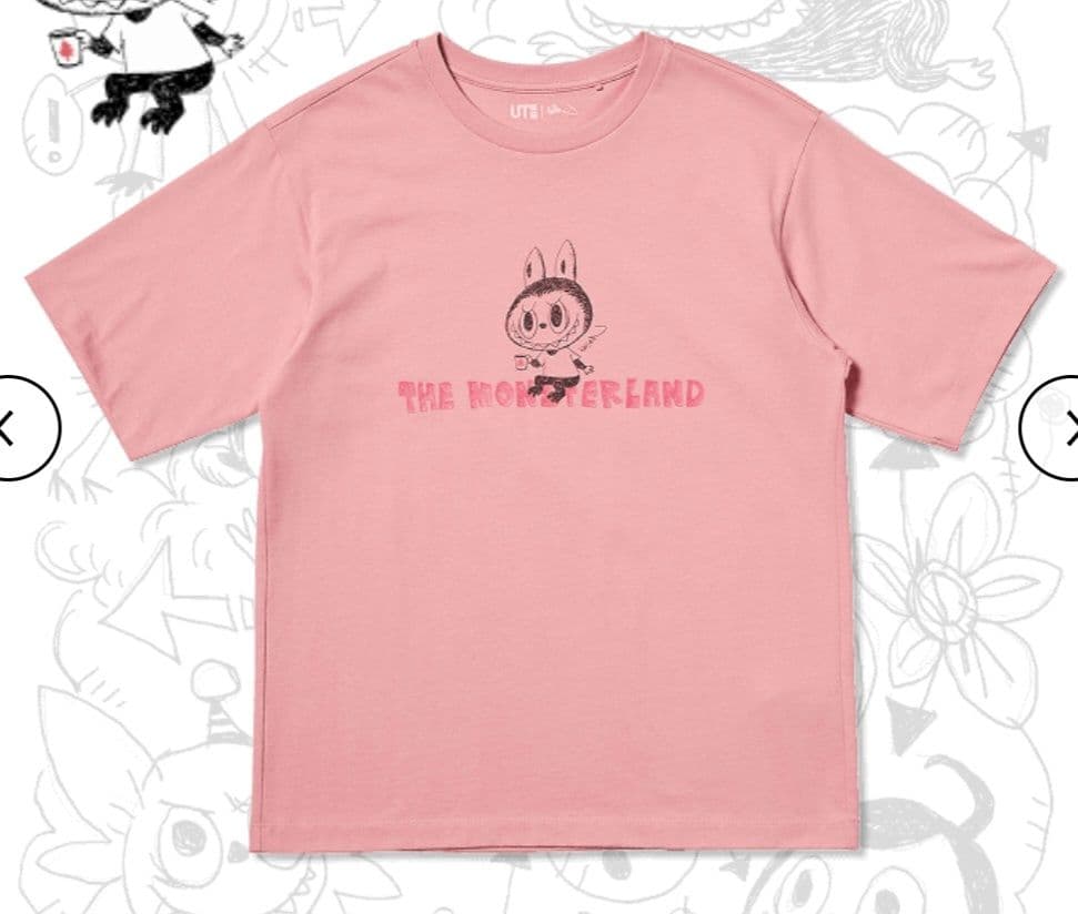 【XL】UNIQLO POPMART ラブブ Tシャツ ユニクロ 4枚セット