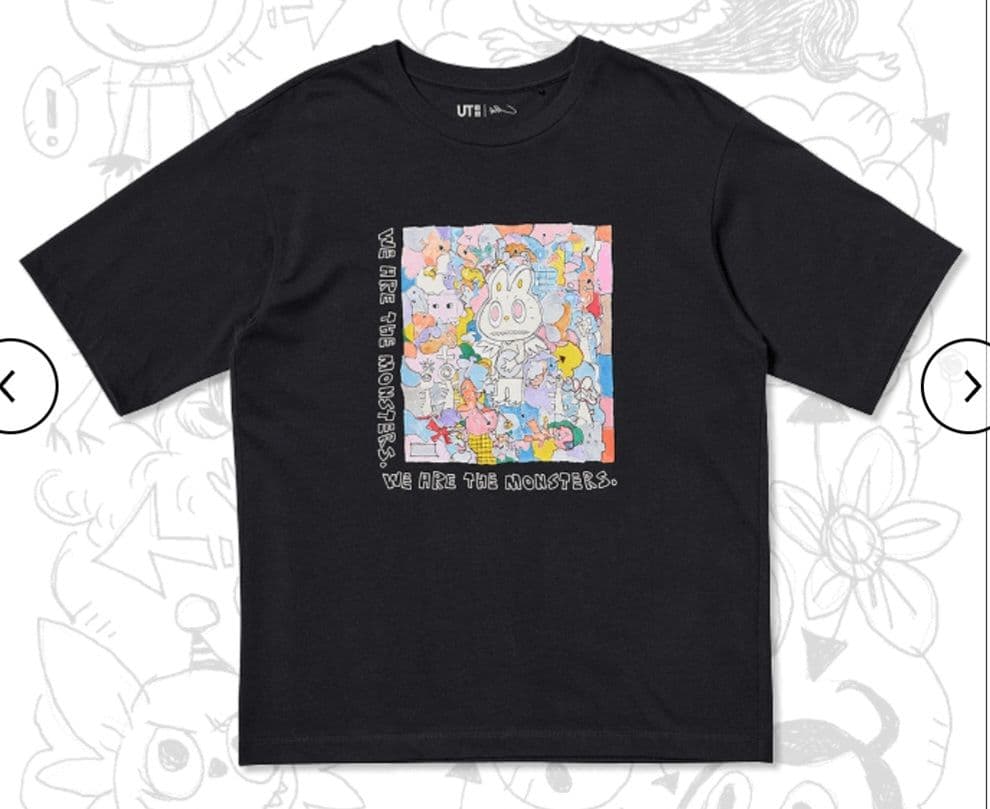 【XL】UNIQLO POPMART ラブブ Tシャツ ユニクロ 4枚セット