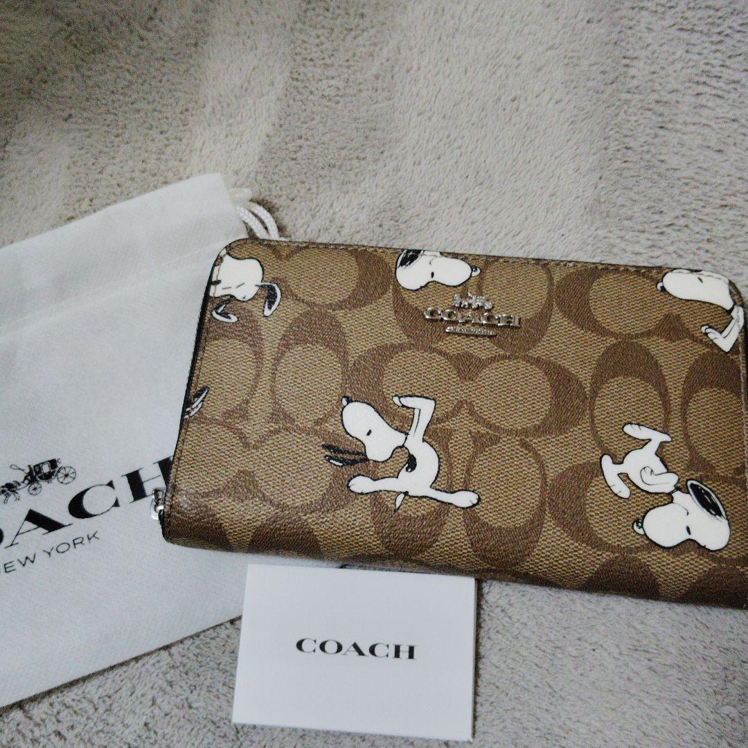 ☆*☆様 COACHスヌーピー二つ折り財布