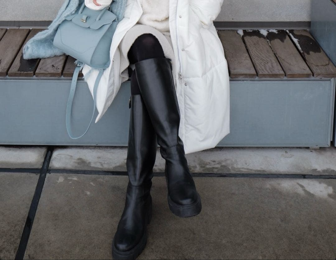 新品STUART WEITZMAN ロングブーツ38 定価14.7万円