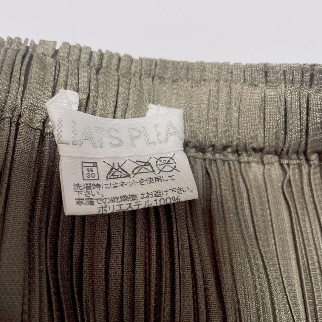 美品✨PLEATS PLEASE プリーツプリーズ　プリーツスカート　チュール