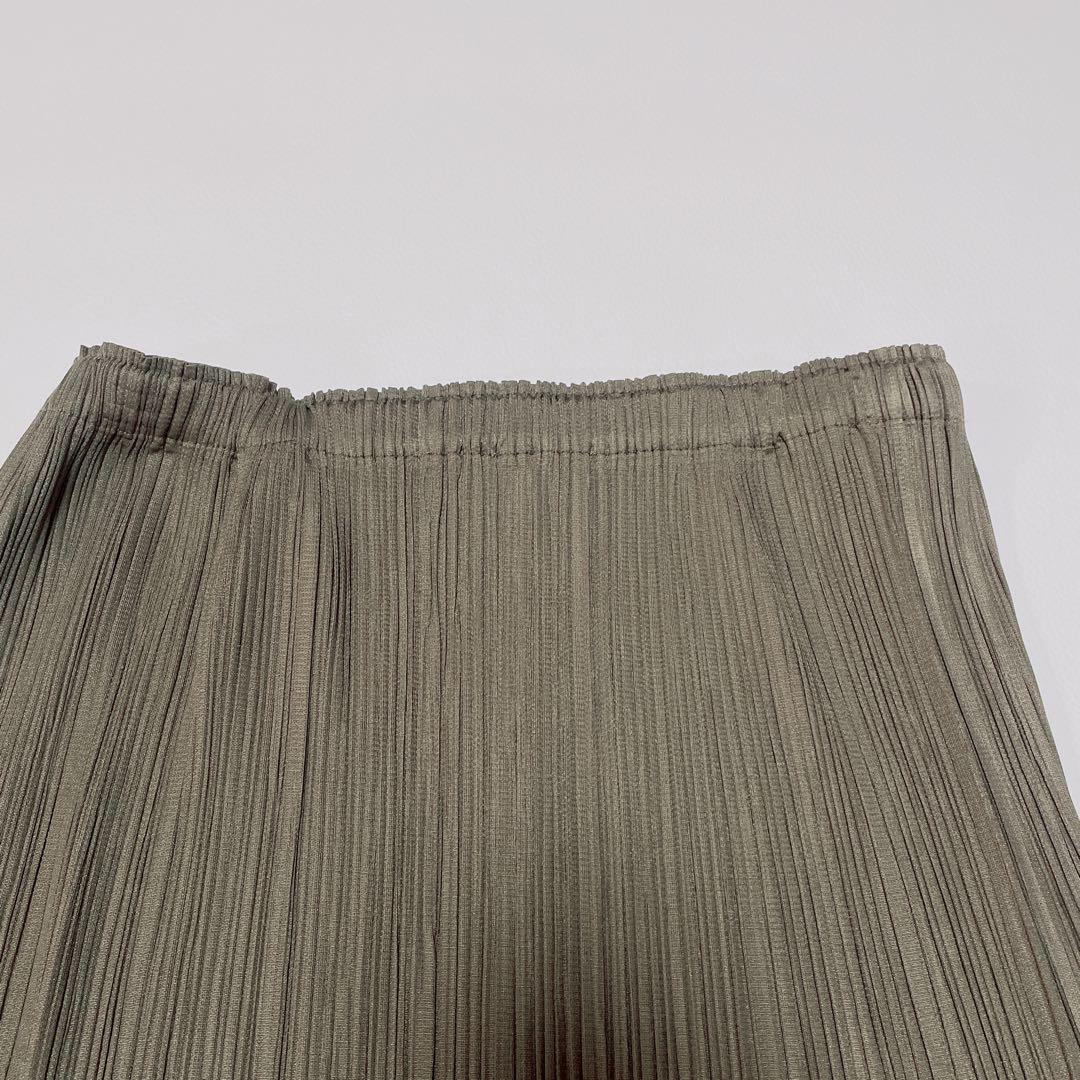 美品✨PLEATS PLEASE プリーツプリーズ　プリーツスカート　チュール