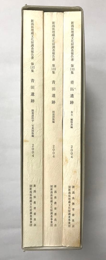 日本海沿岸東北自動車道関係発掘調査報告書Ⅴ 青田遺跡