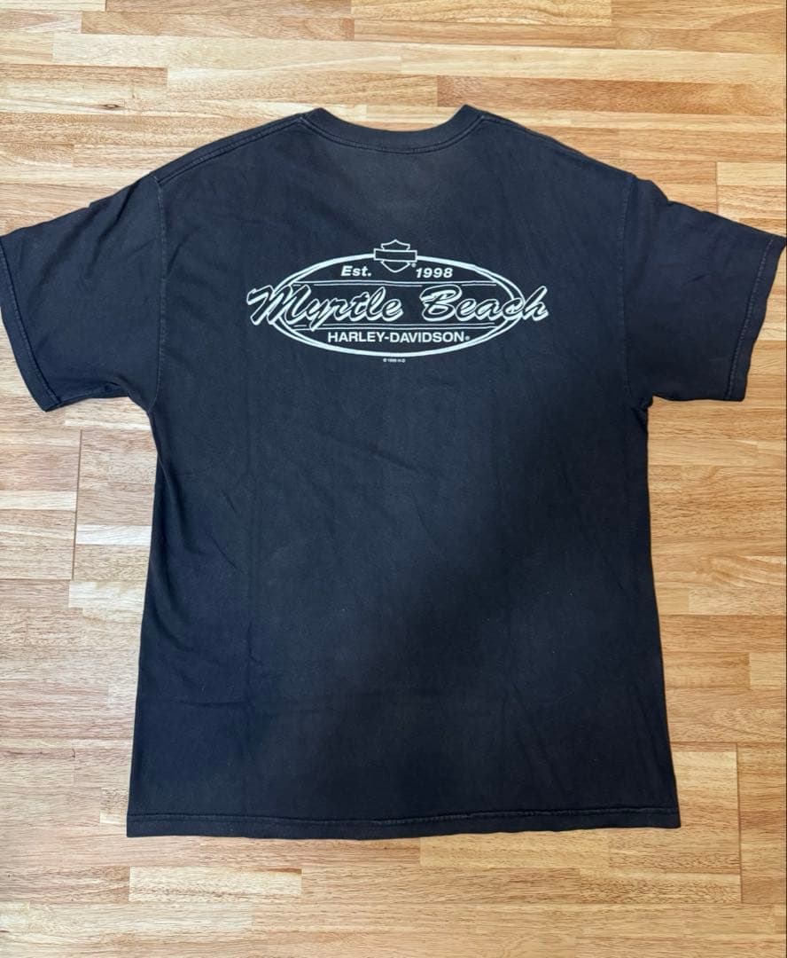 t*m様 90s Harley-Davidson Tシャツ L USA製ブラック
