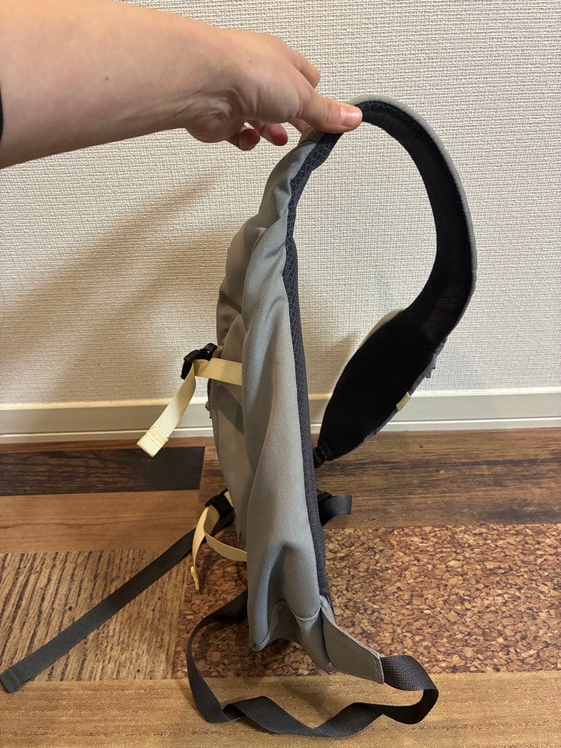 極美　Patagonia パタゴニア　ショルダーバッグ ボディバッグ　グレー8L