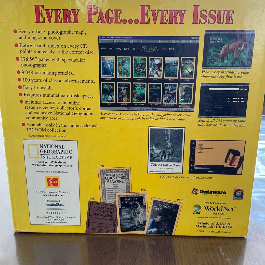 National Geographic 108 年　cd-Rom